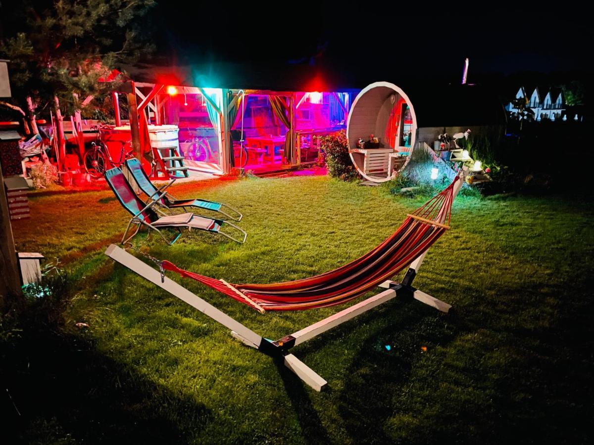 Villa Behappy Woodhouse Jastrzębia Góra Esterno foto
