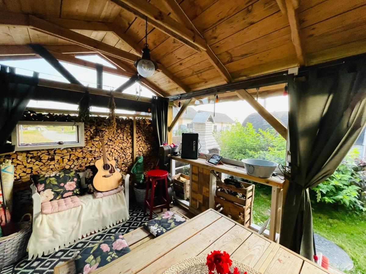 Villa Behappy Woodhouse Jastrzębia Góra Esterno foto