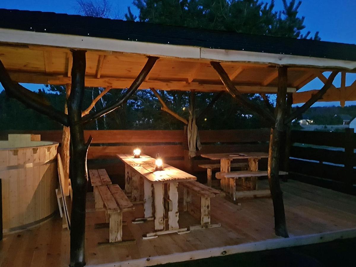 Villa Behappy Woodhouse Jastrzębia Góra Esterno foto